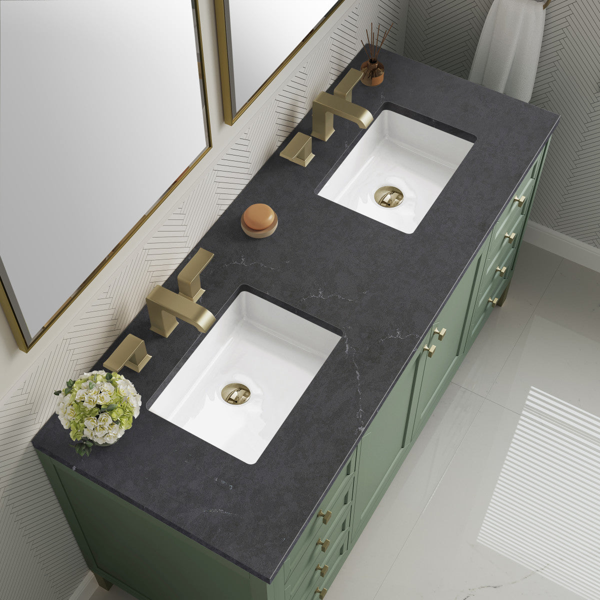 Chicago 60" Double Vanity