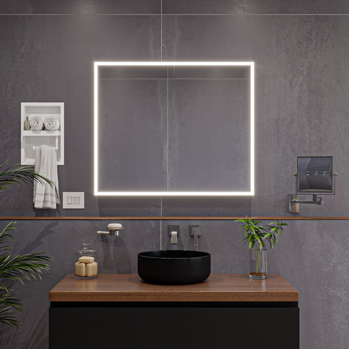 ALFI brand ABC907 15" Round Above Mount Ceramic Sink