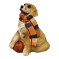 Charming Harvest Golden Retriever Figurine
