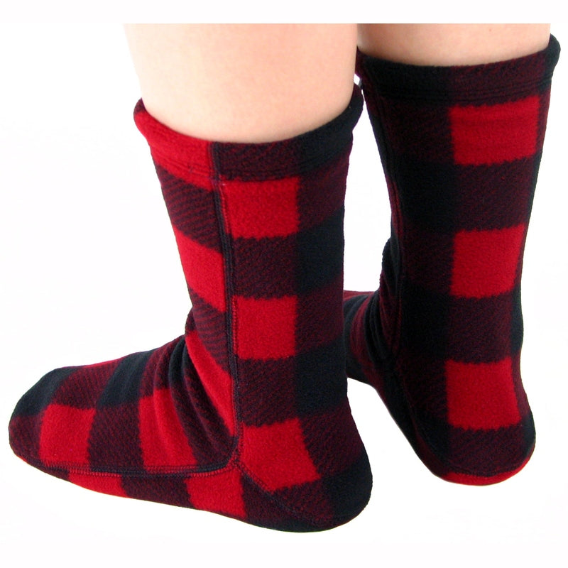 Polar Feet Fleece Socks - Lumberjack