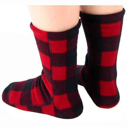 Polar Feet Fleece Socks - Lumberjack