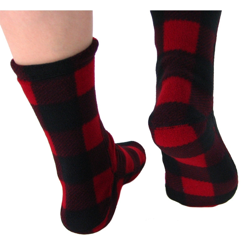 Polar Feet Fleece Socks - Lumberjack