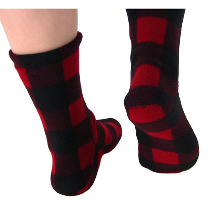 Polar Feet Fleece Socks - Lumberjack