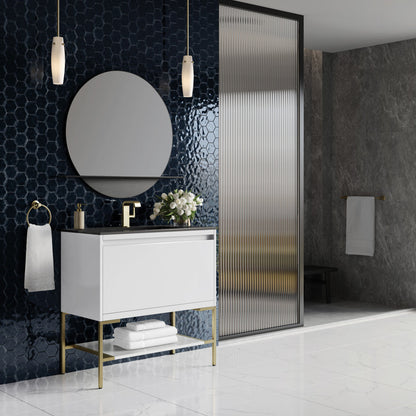 Mantova 35.4" Single Vanity Cabinet