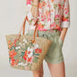 Floral Basket Tote -  Alljoy Landing