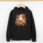 Floral Ghost, Trending, Vintage, Halloween, Witch, Spooky, Graphic Hoodie, Hooded Sweatshirt
