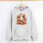 Floral Ghost, Trending, Vintage, Halloween, Witch, Spooky, Graphic Hoodie, Hooded Sweatshirt