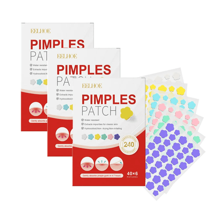 Pimple Patch Acne Dots Heart, Star, Flower & Round Shapes