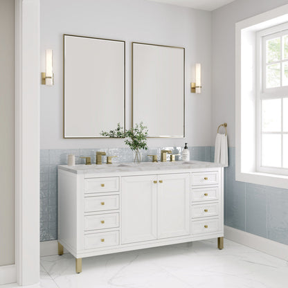Chicago 60" Double Vanity