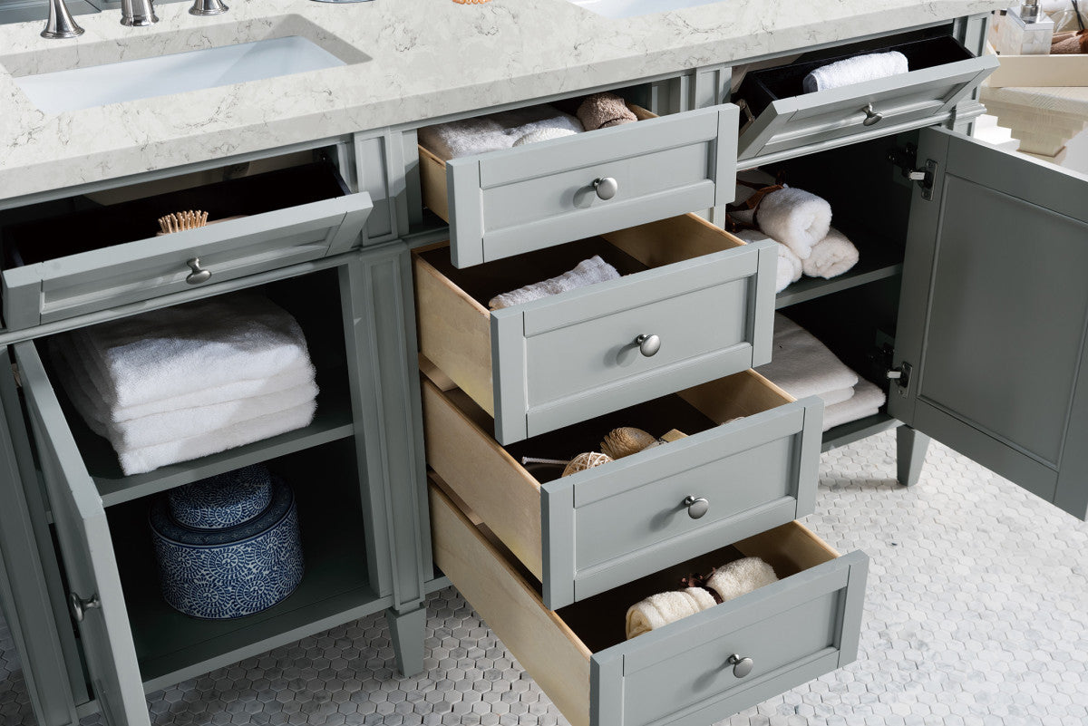 Brittany 60" Double Vanity Cabinet