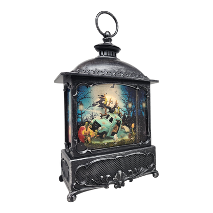 Swamp Truck Lighted Waterglobe Lantern