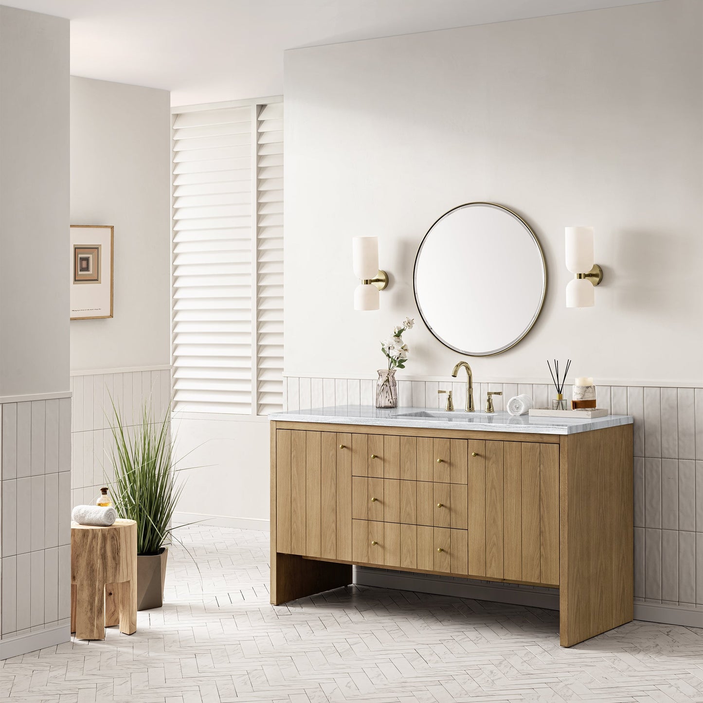 Hudson 60" Single Vanity Cabinet