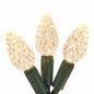 150 C-6 LED String Light - Warm White / Green Wire