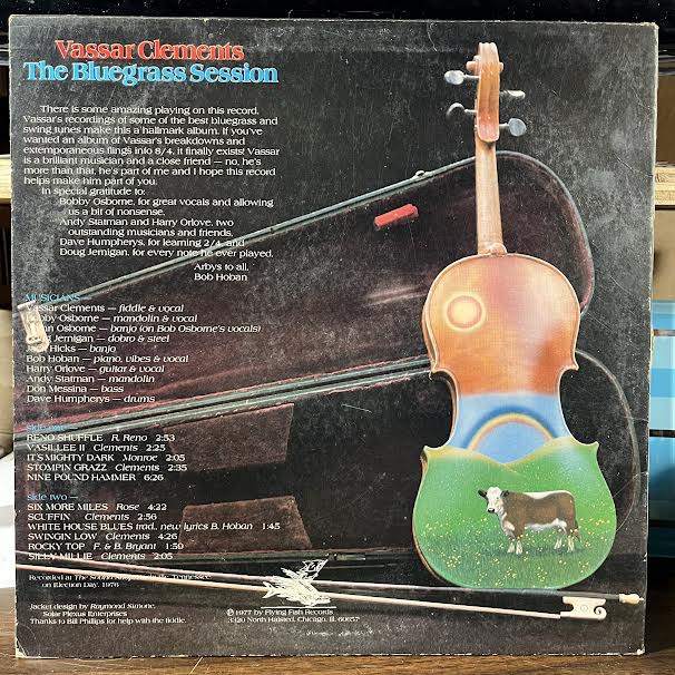 The Bluegrass Session (VINYL) | Very Good Plus Plus (VG++) Excellent (EX)