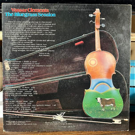 The Bluegrass Session (VINYL) | Very Good Plus Plus (VG++) Excellent (EX)