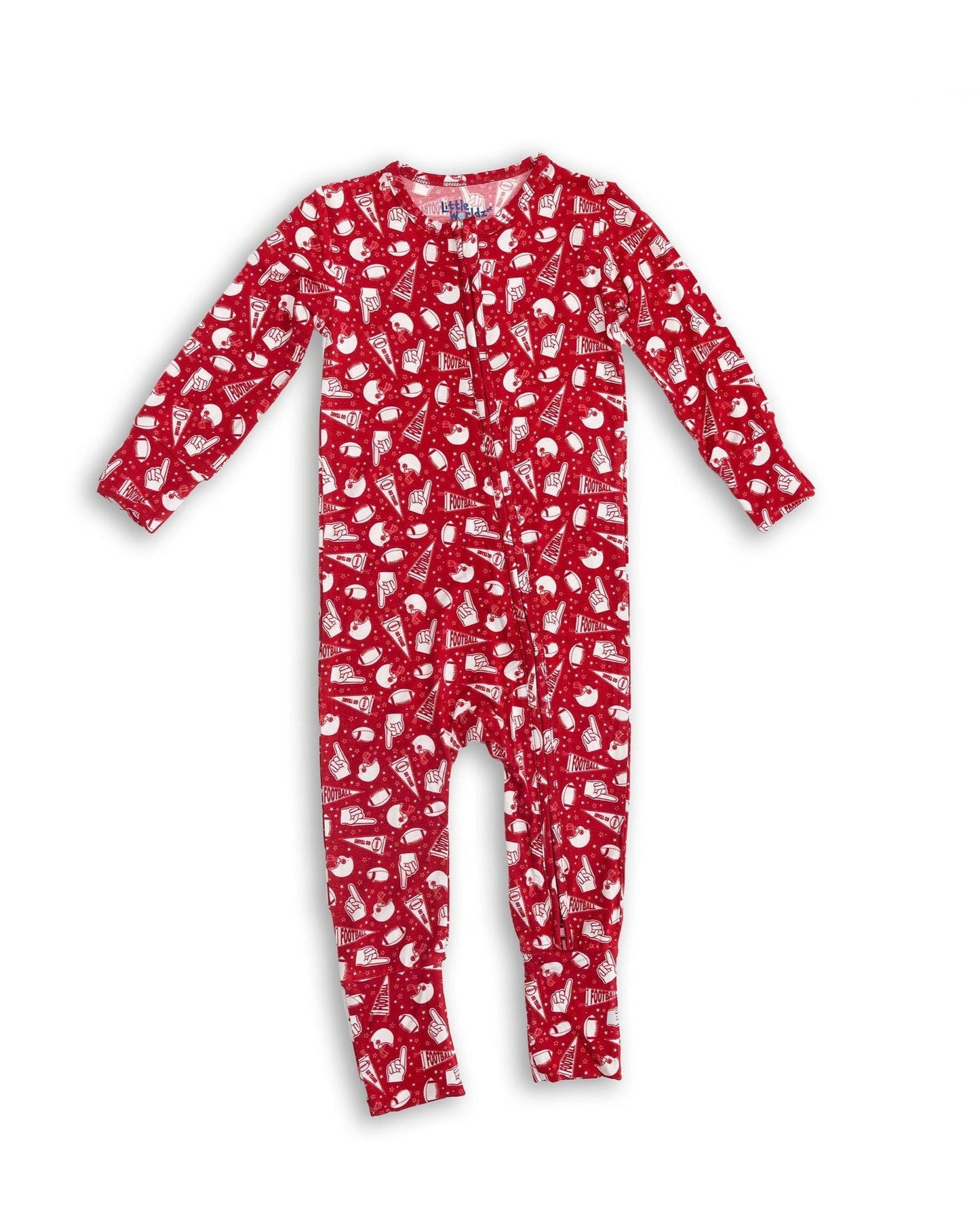 Football Toddler Bamboo Pajama