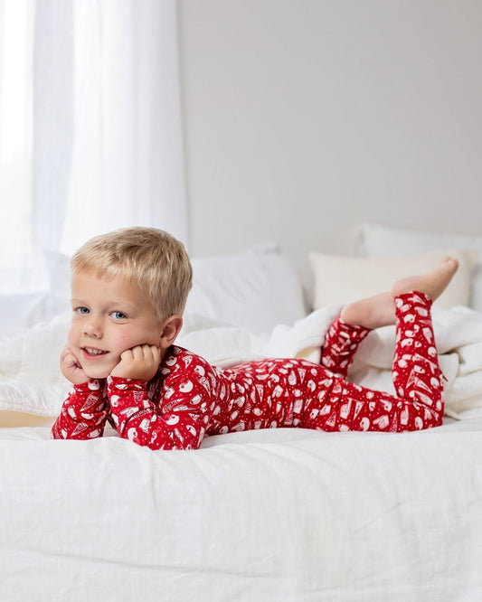Football Toddler Bamboo Pajama