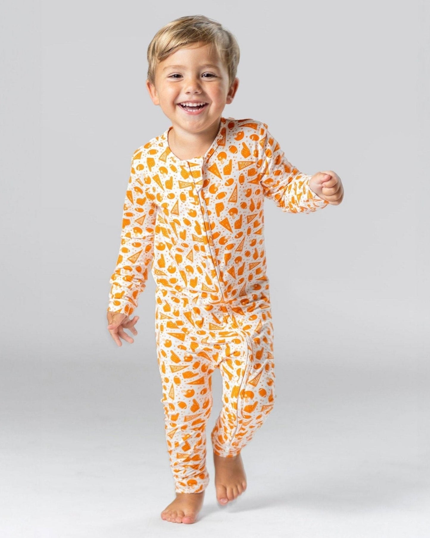 Football Toddler Bamboo Pajamas