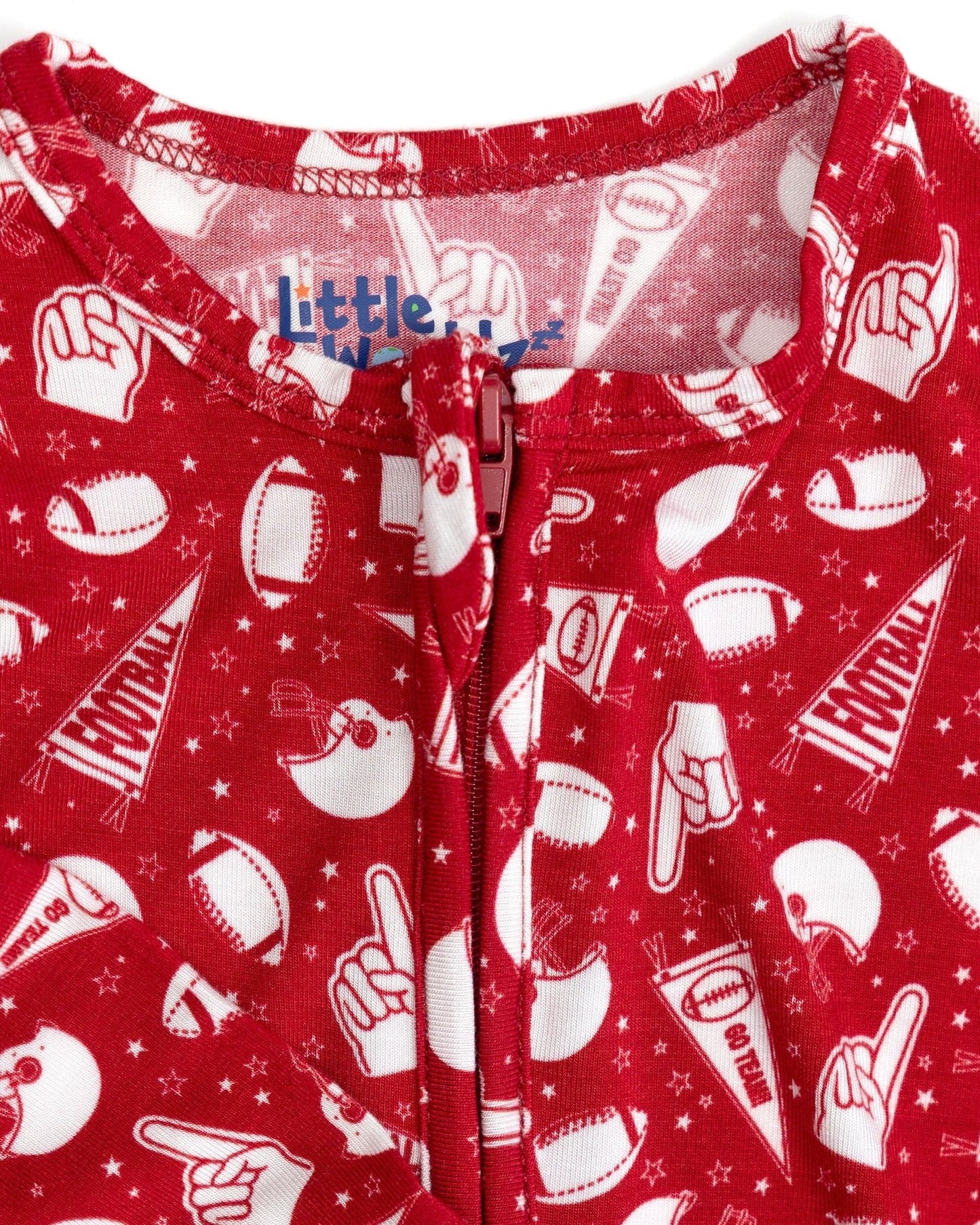 Football Toddler Bamboo Pajama