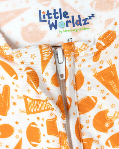 Football Bamboo Baby One-Piece