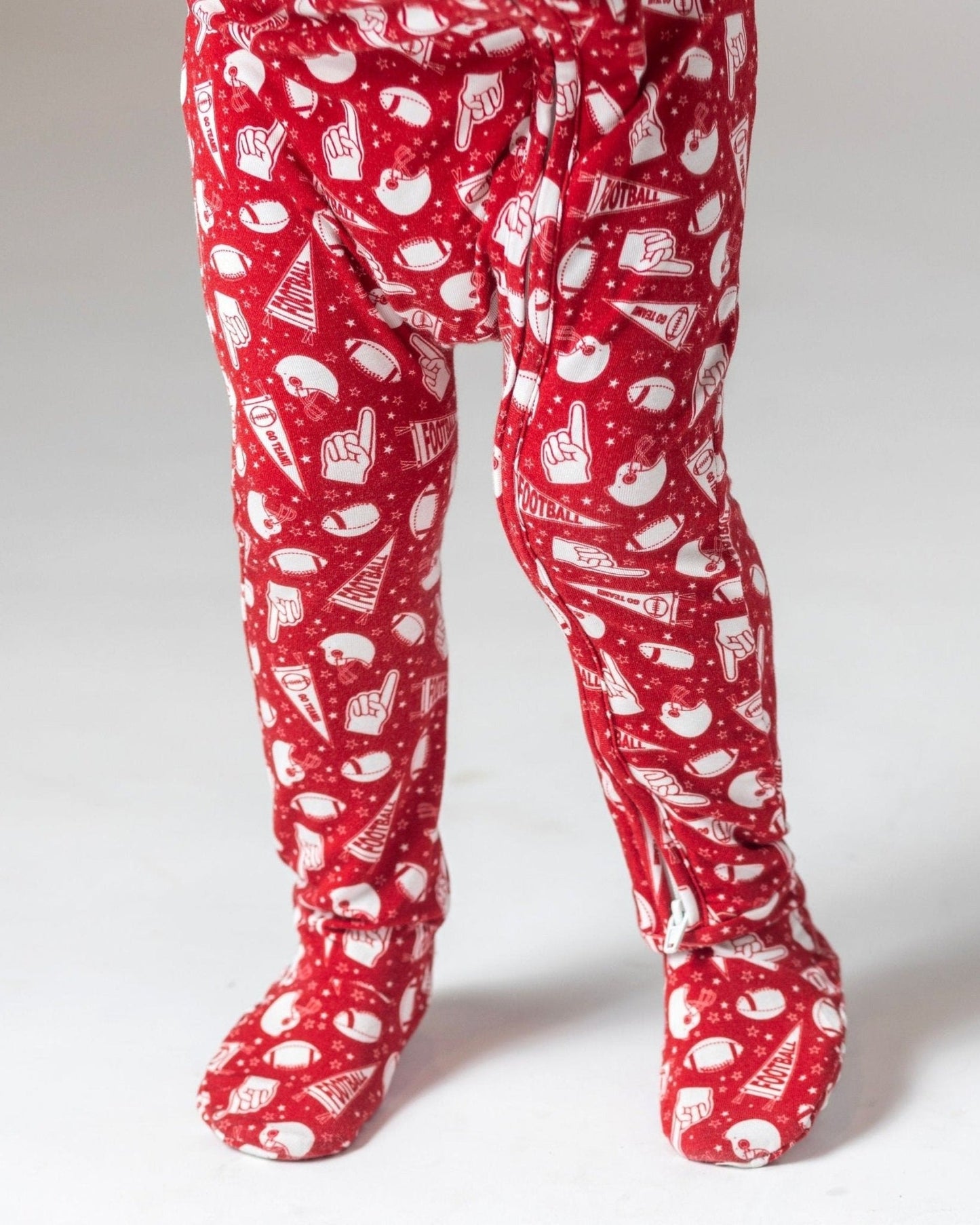 Football Bamboo One-Piece for Baby