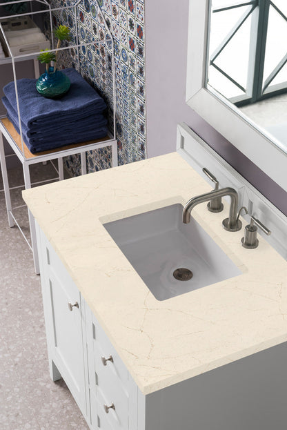 Palisades 36" Single Vanity Cabinet, Bright White
