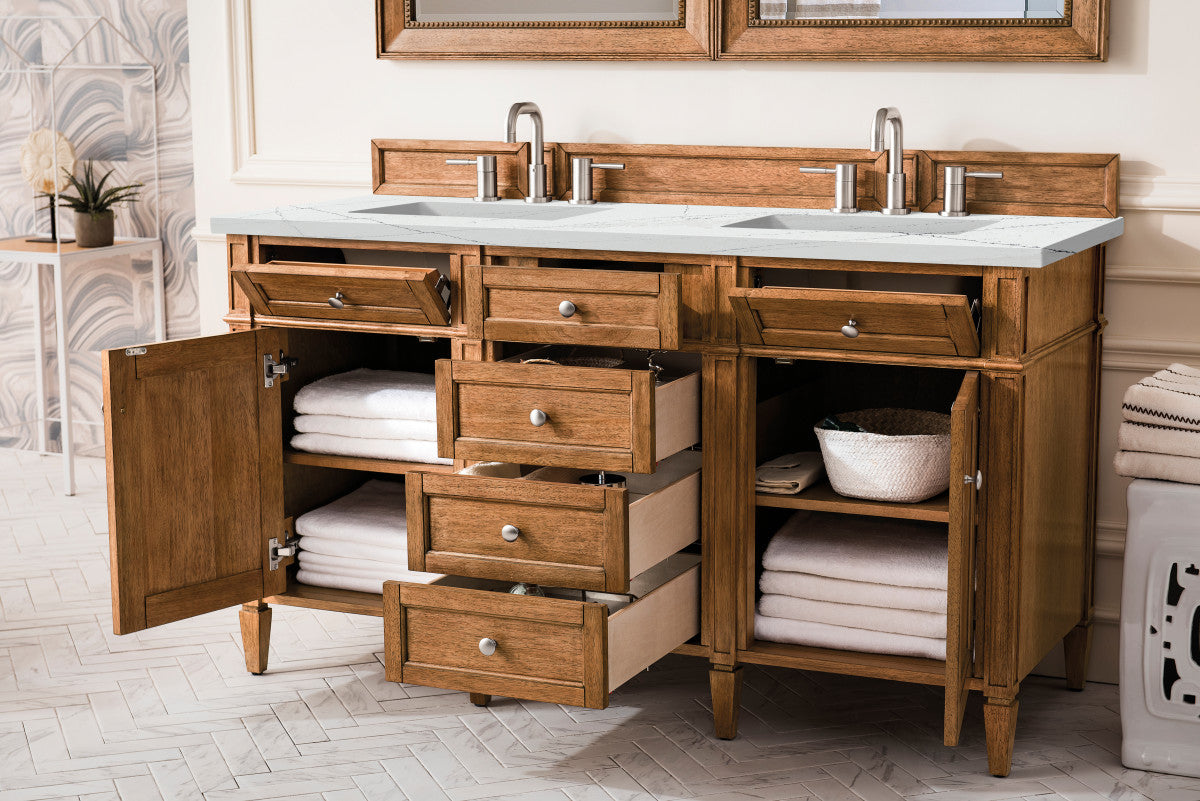 Brittany 60" Double Vanity Cabinet