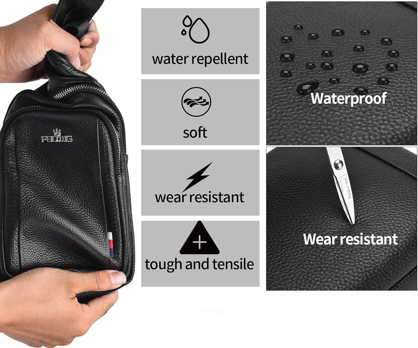 FR Fashion Co. Men's Chest Bag