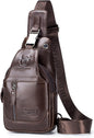 FR Fashion Co. Leather Casual Crossbody Sling Bag
