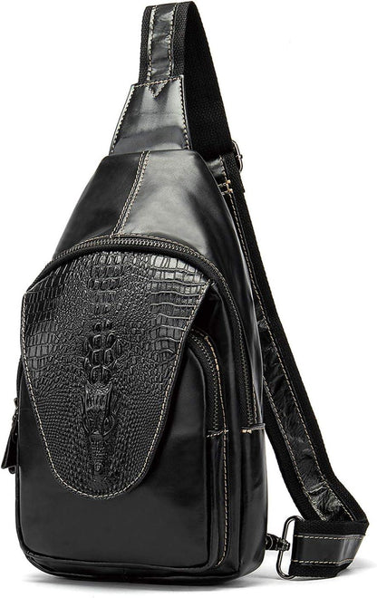 FR Fashion Co. Handmade Genuine Leather Crossbody Sling Bag