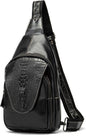 FR Fashion Co. Handmade Genuine Leather Crossbody Sling Bag