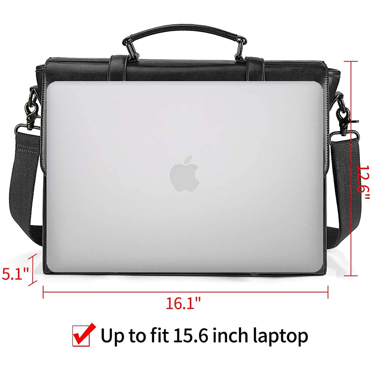 FR Fashion Co. 16" Men's Commuter Messenger Bag