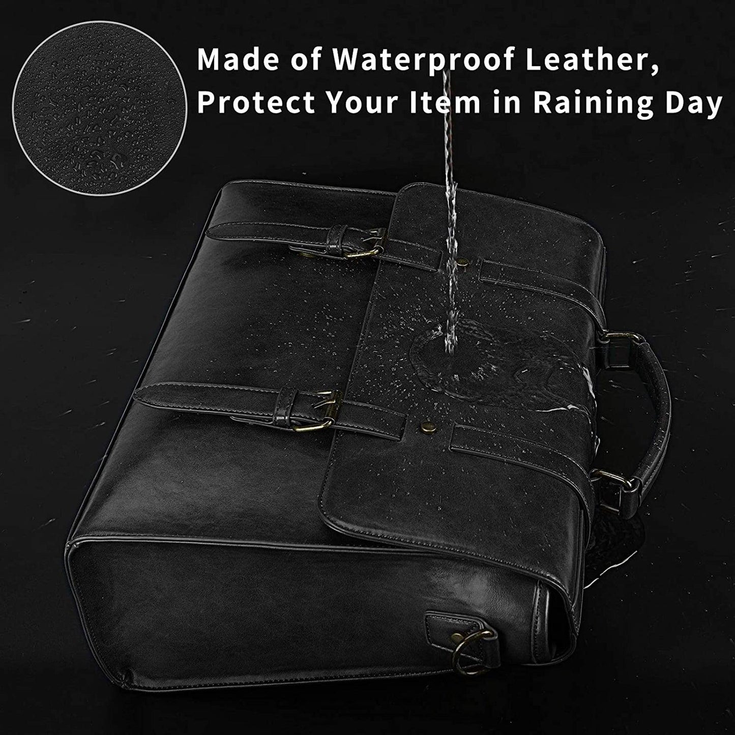 FR Fashion Co. 16" Men's Commuter Messenger Bag
