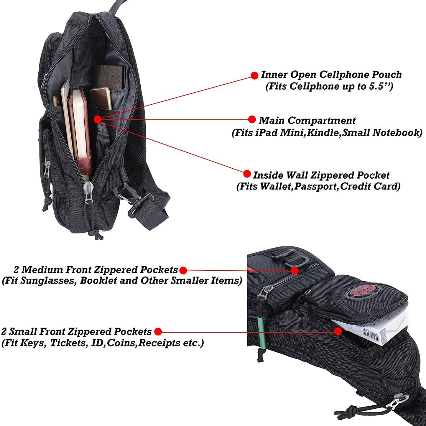 FR Fashion Co. Urban Minimalist Sling Bag