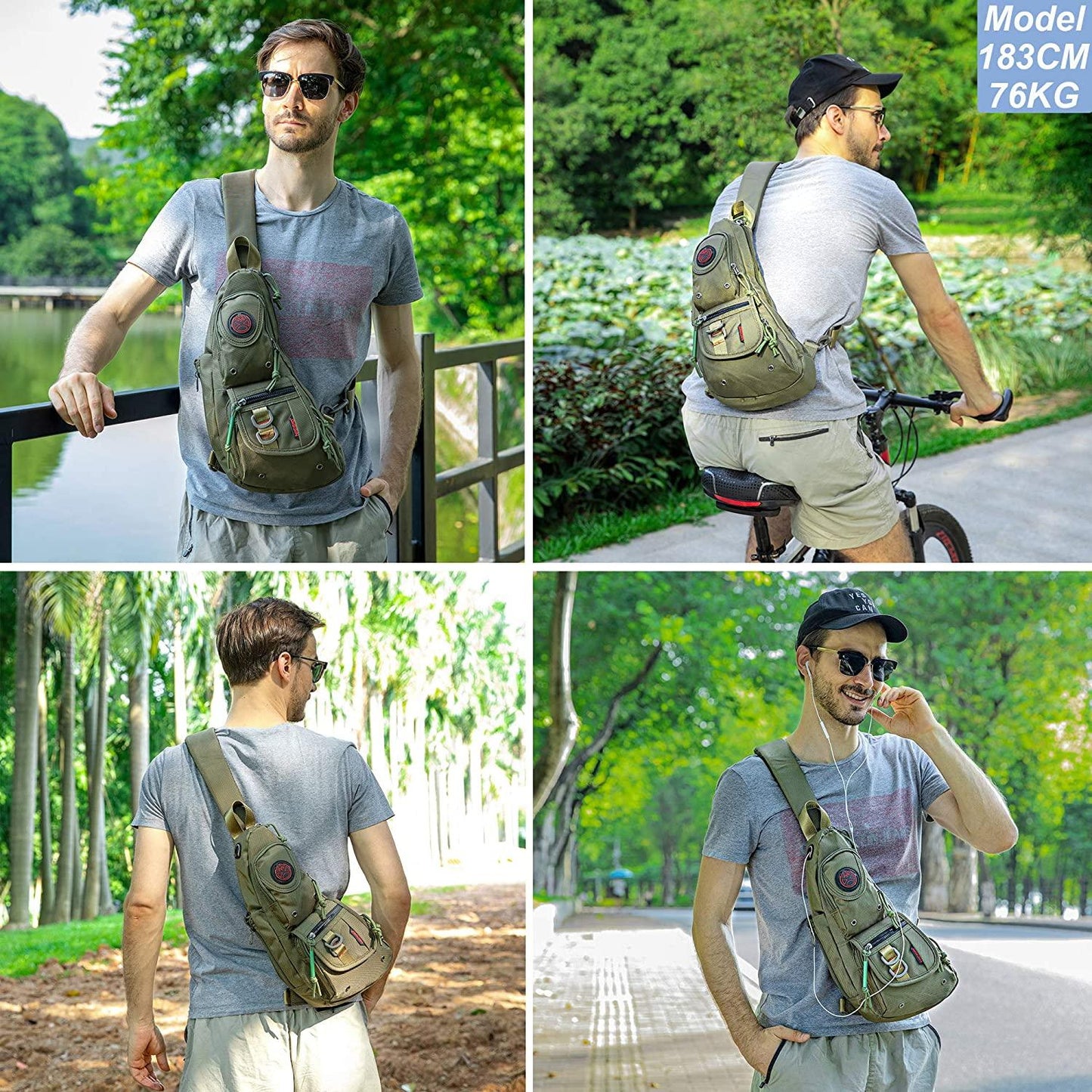 FR Fashion Co. Urban Minimalist Sling Bag