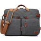 FR Fashion Co. 16" Multi-functional Canvas Messenger Bag