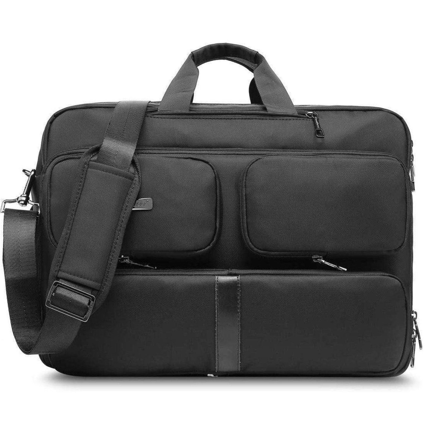 FR Fashion Co. 16" Multi-functional Canvas Messenger Bag