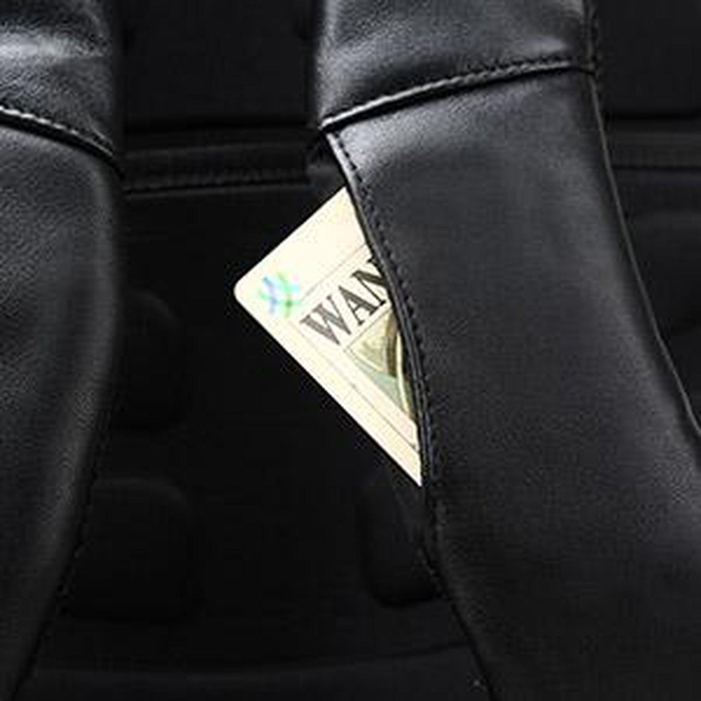 FR Fashion Co. 17" Men's Anti-Theft Leather Backpack with Hidden Pockets