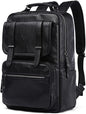 FR Fashion Co. 17" Men's Leather Travel Backpack