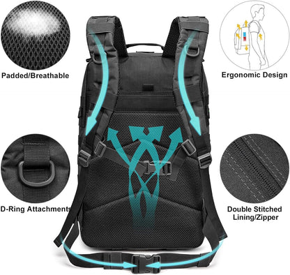 FR Fashion Co. 40L Military Tactical Backpack