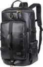 FR Fashion Co. 20" Men's Versatile Leather Duffel Bag