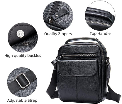 FR Fashion Co. Mini Genuine Leather Messenger and Shoulder Bag