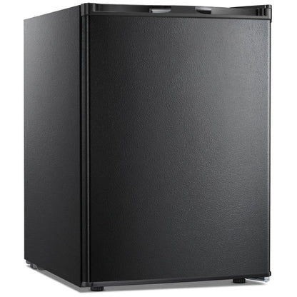 Free Standing Upright Freezer with Removable Shelf, Adjustable Thermostat, Compact Reversible Single Door Vertical Freezers