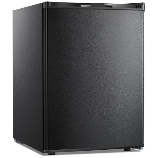 Free Standing Upright Freezer with Removable Shelf, Adjustable Thermostat, Compact Reversible Single Door Vertical Freezers