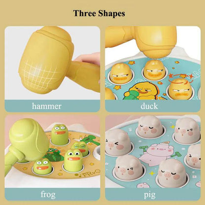 Montessori Animal Hammer Toy for Toddlers Educational Game