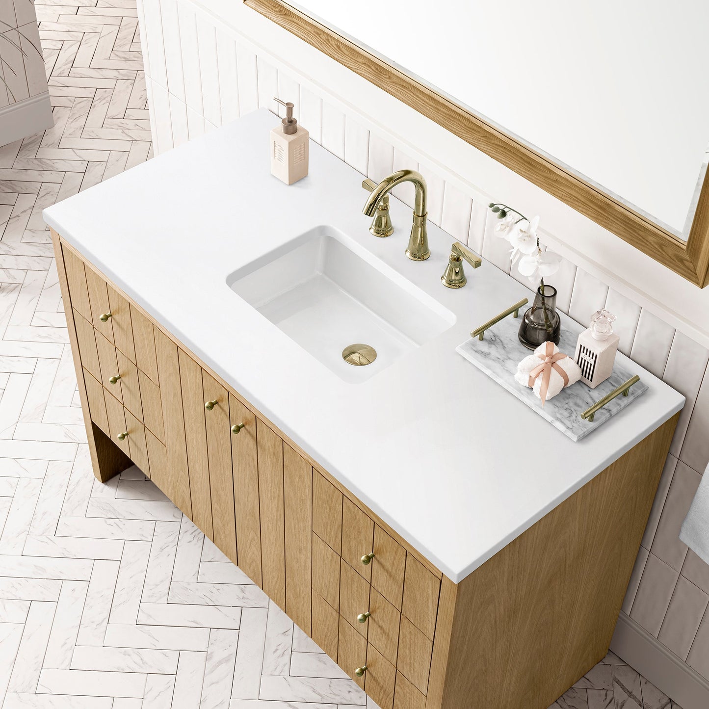 Hudson 48" Single Vanity Cabinet