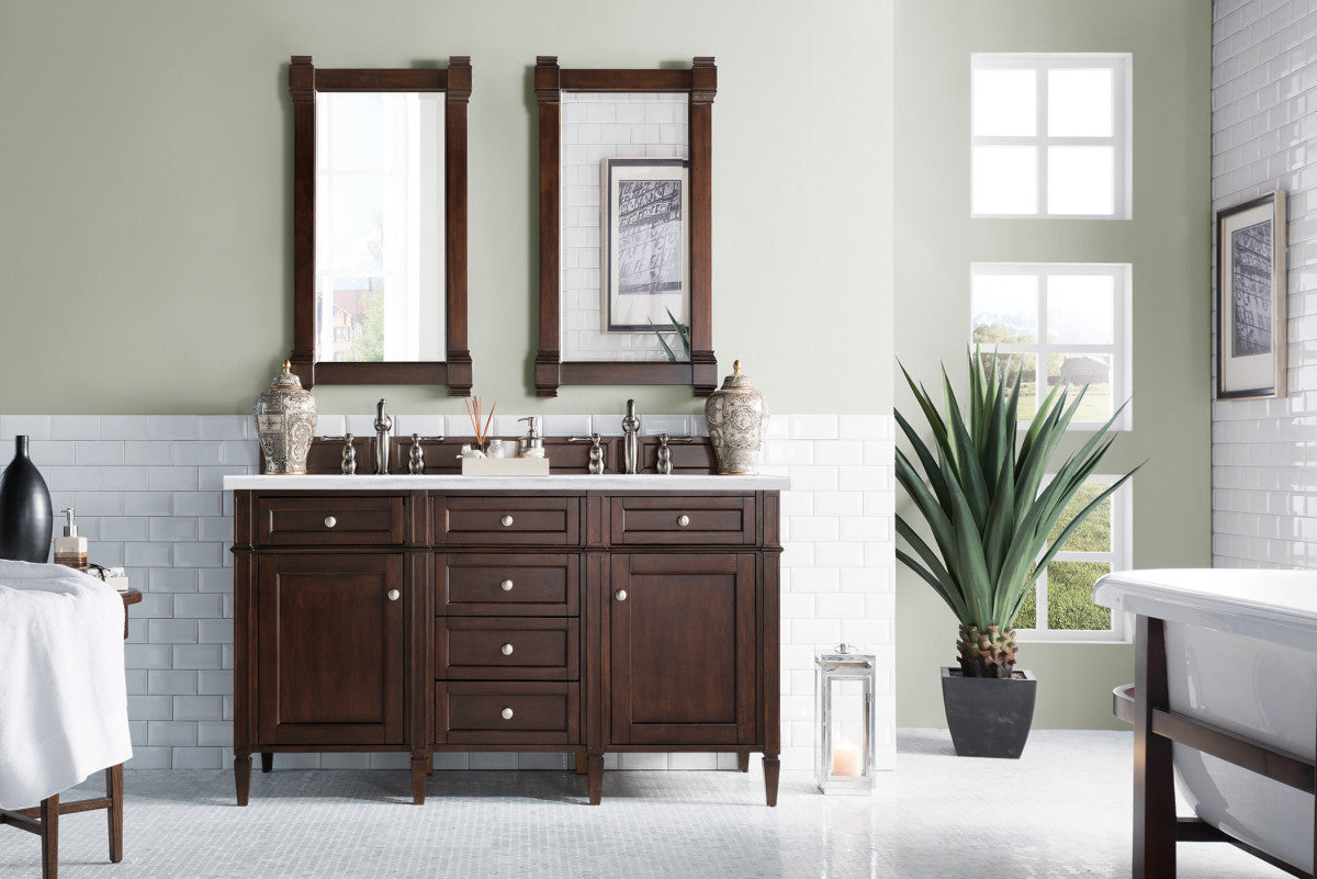 Brittany 60" Double Vanity Cabinet