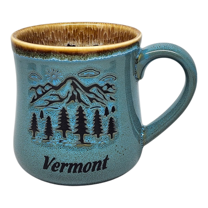 Vermont Green Mountains Mug - Lake Blue