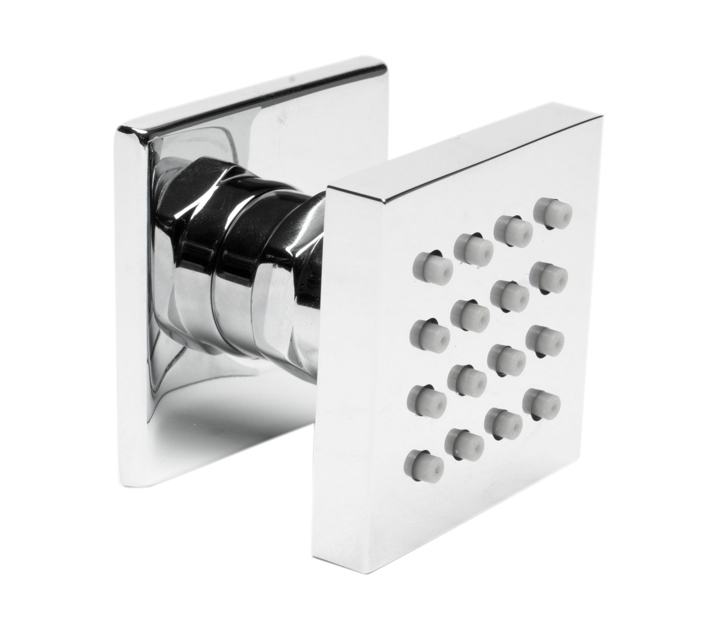 ALFI brand AB3820 2" Square Adjustable Shower Body Spray
