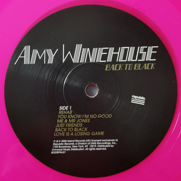 Back To Black (PINK VINYL) | Near Mint (NM or M-) Mint (M)